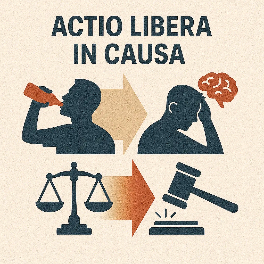 Actio Libera in Causa: Qué es, Tipos y Casos Reales Explicados