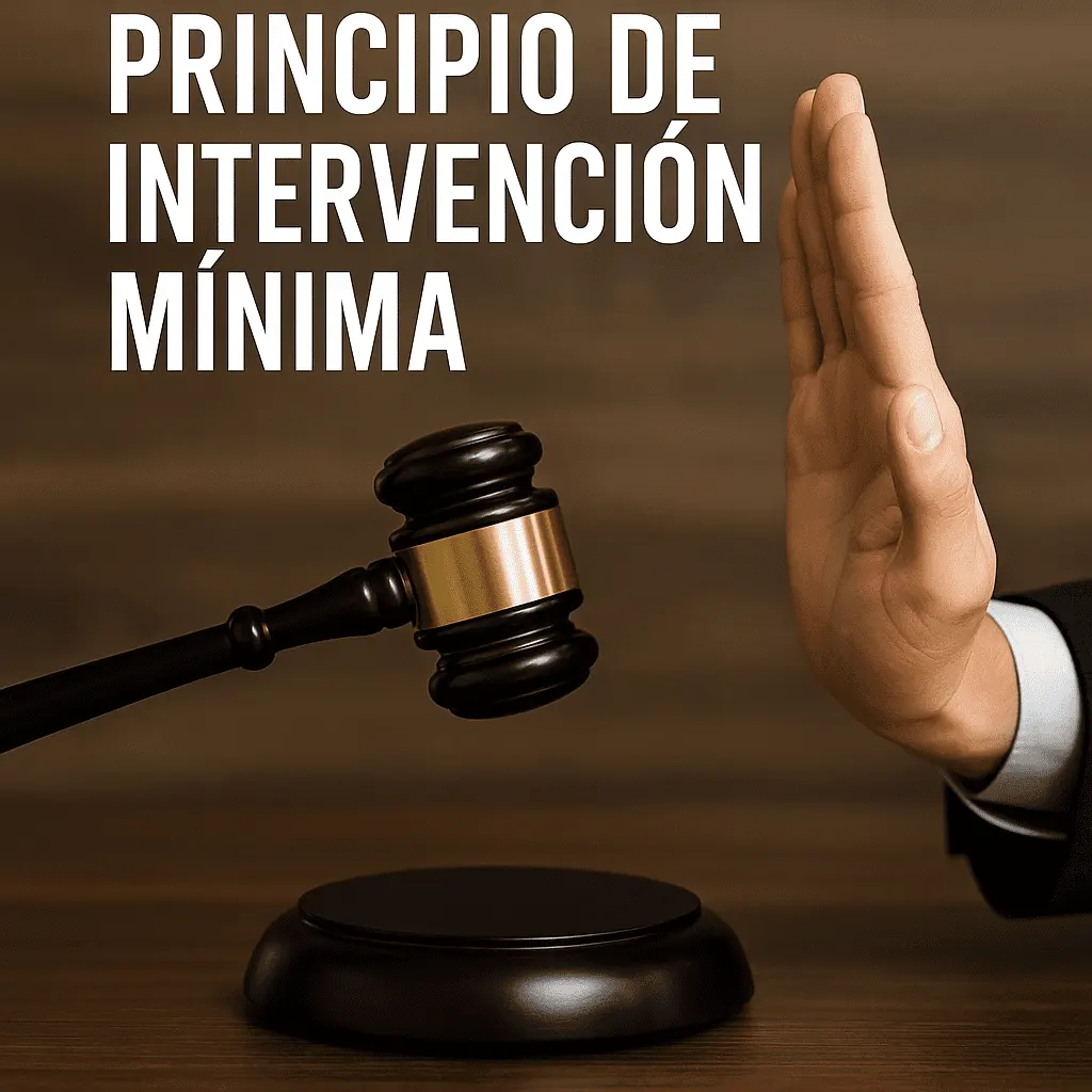 Principio de Intervención Mínima: Definición y Aplicación Penal